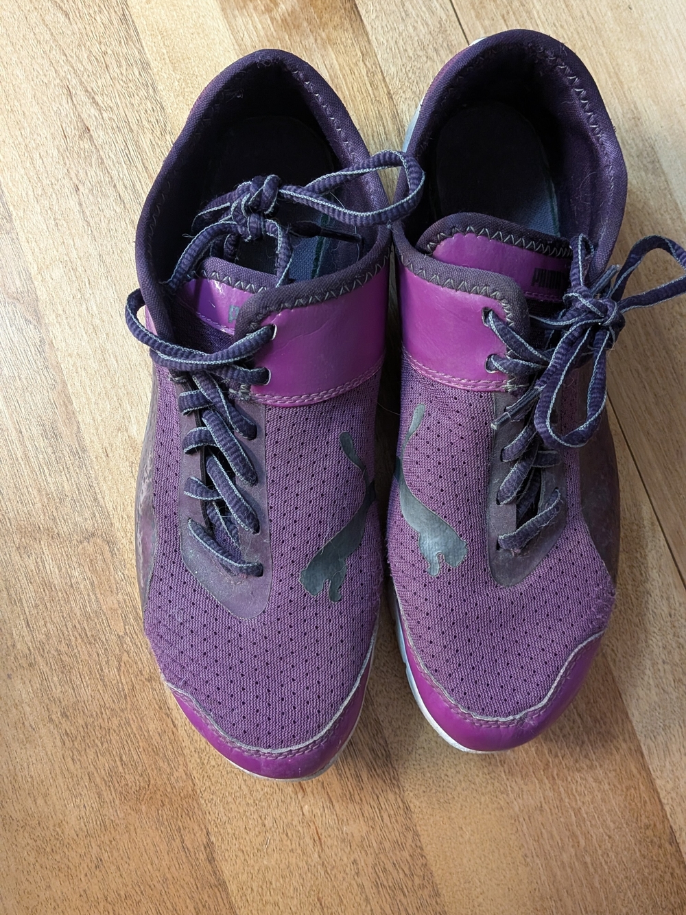 Women’s Purple Puma Athletic Sneakers